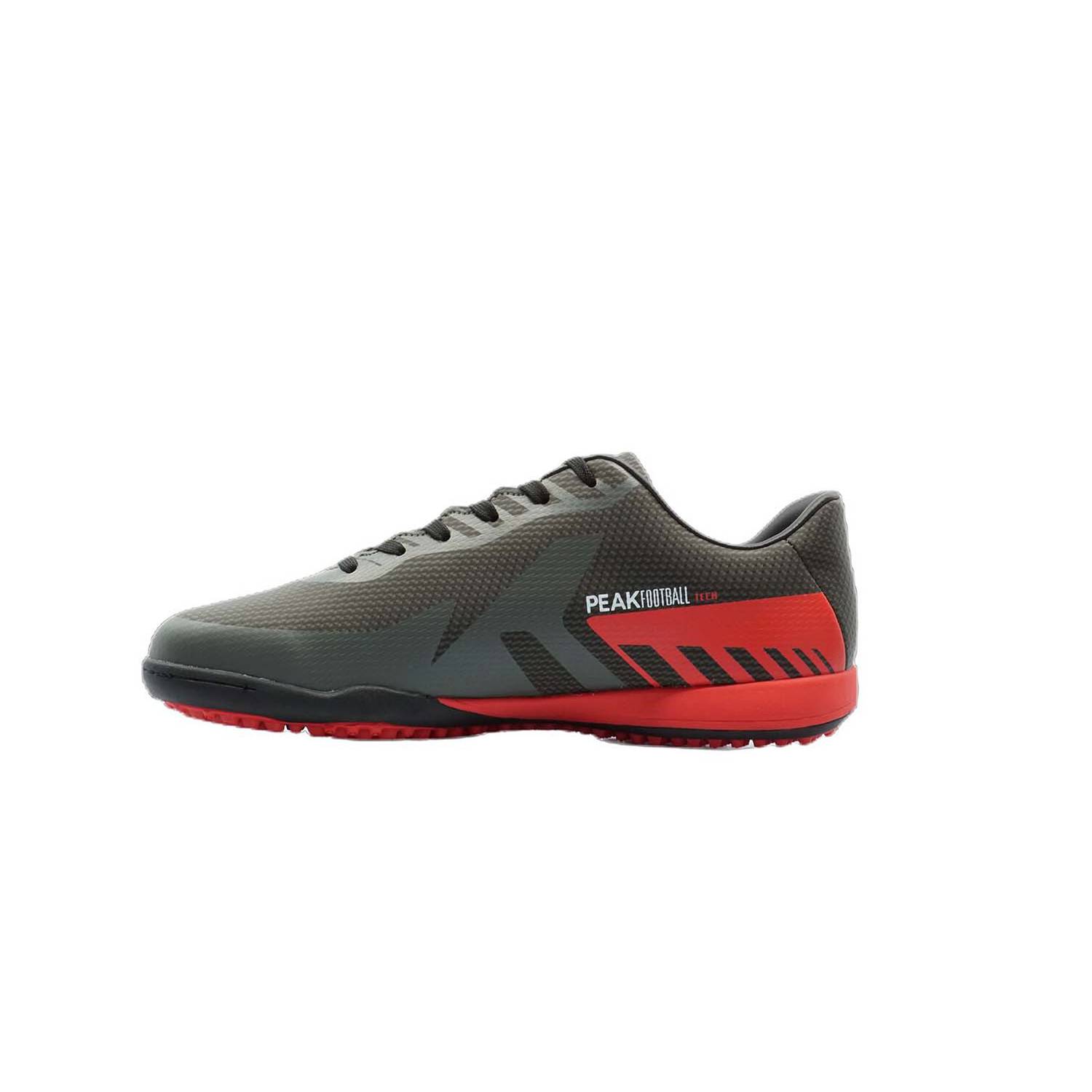 ZAPATILLAS DE FOOTBALL KID- NEGRO ROJO