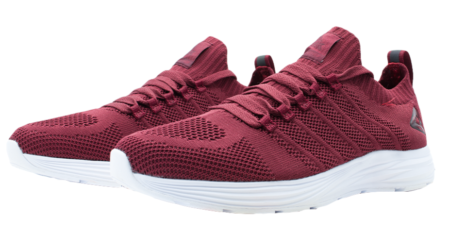 ZAPATILLAS PEAK RUNNING ULTRALIGHT BURGUNDY-UNISEX