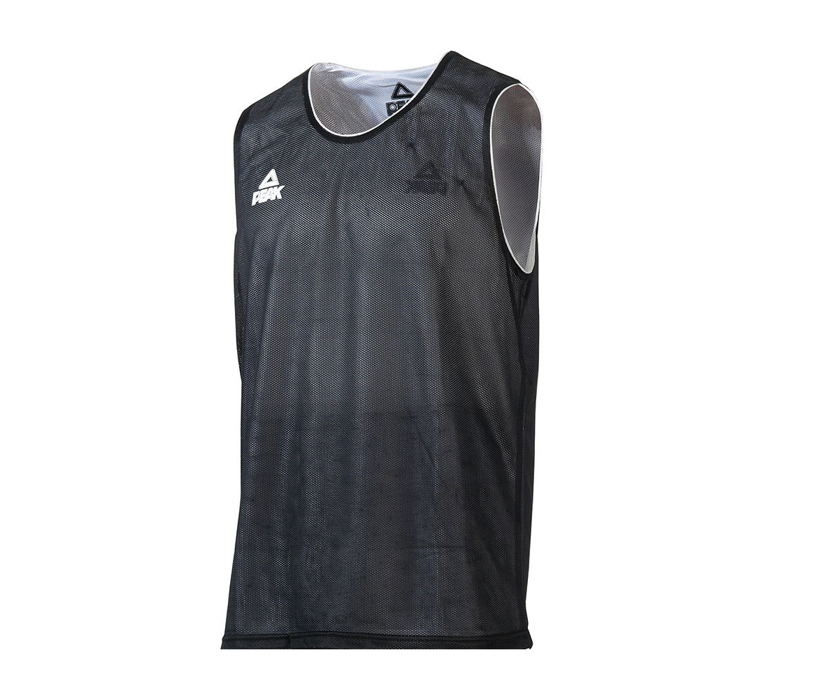 CAMISETA DE BASKET REVERSIBLE -NEGRO-BLANCO