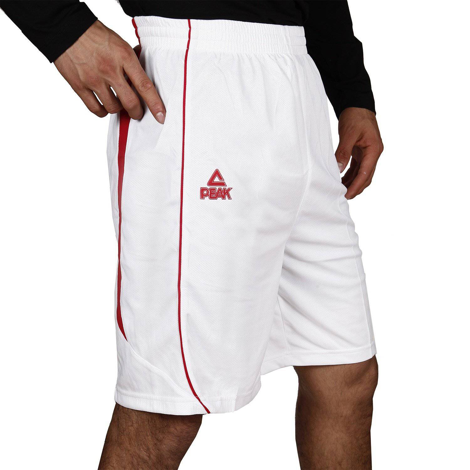 SHORT DE BASKET PERU OFICIAL FIBA BLANCO