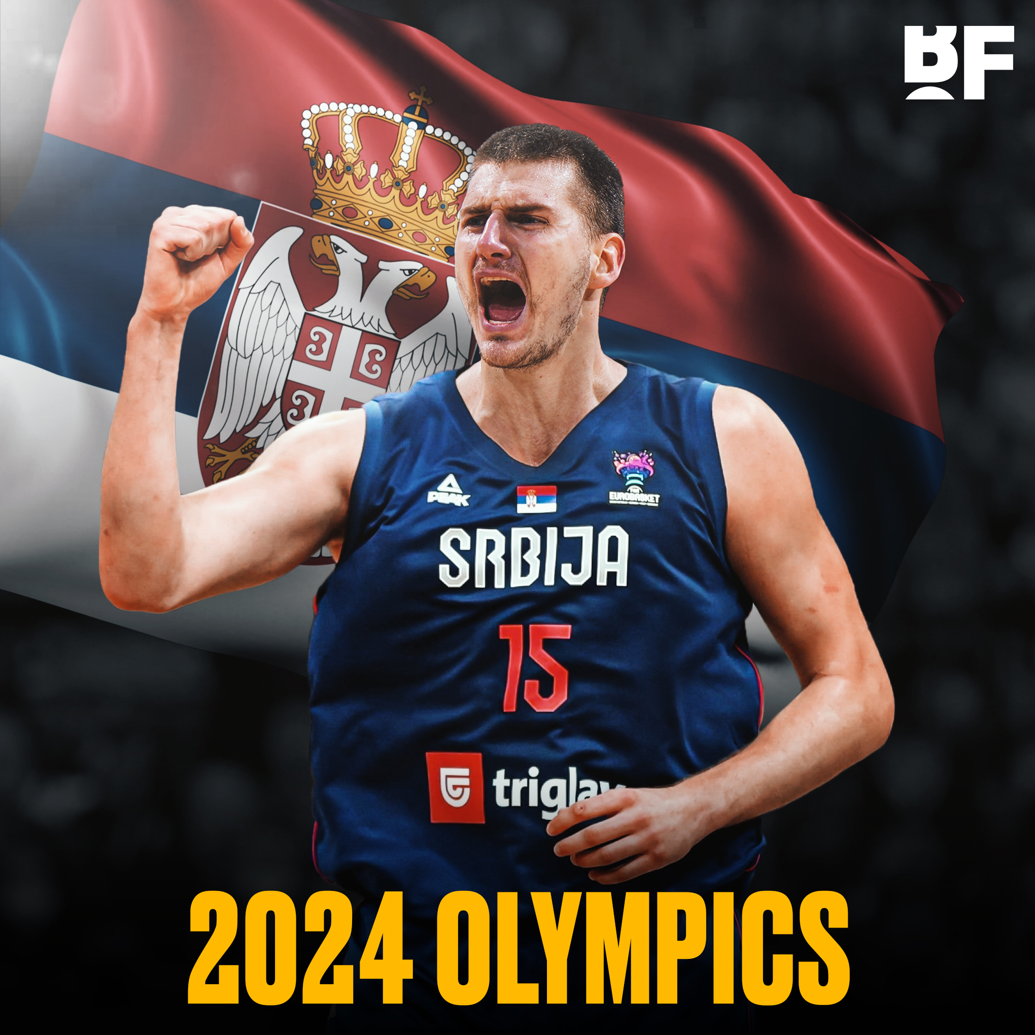 CAMISETA OFICIAL SERBIA JOKIC