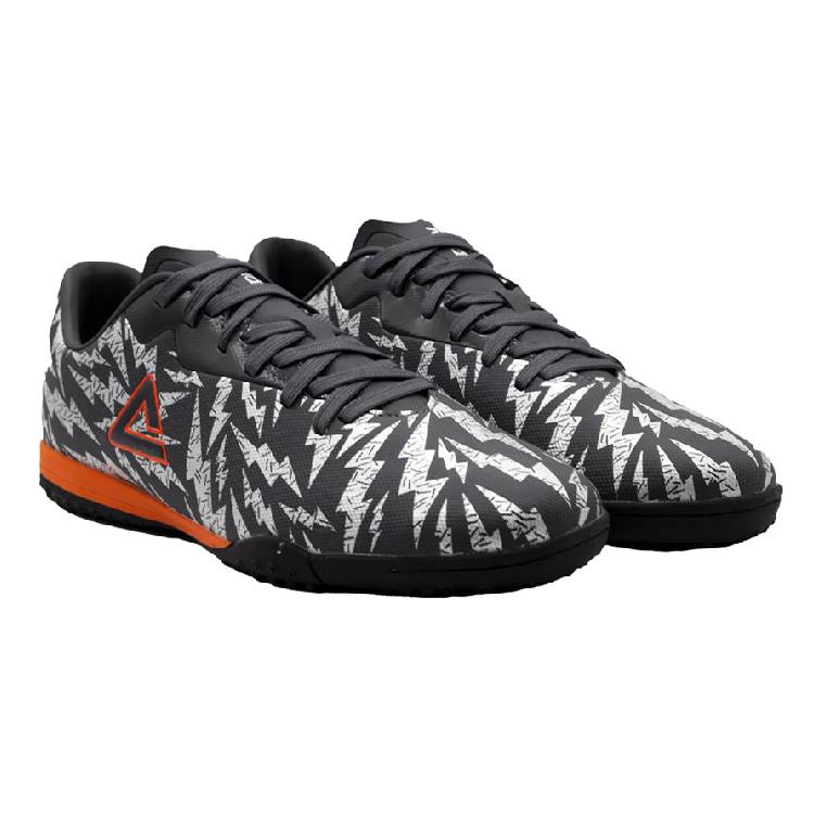 PEAK ZAPATILLAS DE FÚTBOL ADULTO  GREY ORANGE