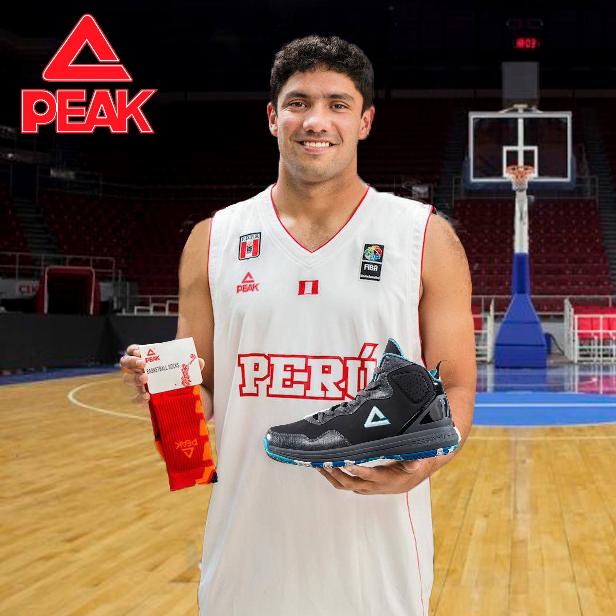 CAMISETA DE BASKET PARA NINOS Peak Peru